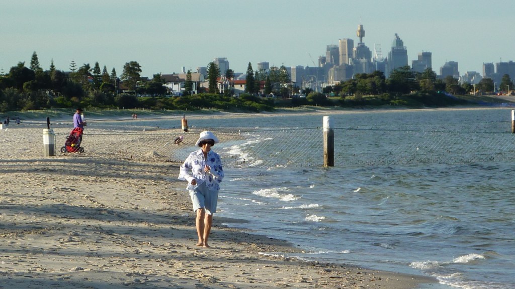Lady Robinsons Beach Brighton, on the western shore of Botany Bay